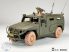 Russian GAZ-233014 STS "TIGER" Armored High-Mobility Vehicle Sagged Wheels - 1/35 - Meng