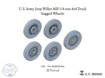   U.S.Army Jeep Willys MB 1/4-ton 4x4 Truck Sagged Wheels - 1/35 - Általános