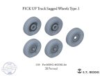 PICK UP Truck Sagged Wheels Type.1 - 1/35 - Meng elsősorban