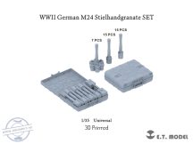 WWII German M24 Stielhandgranate SET (3D Printed) - 1/35