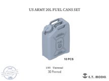 US ARMY 20L FUEL CANS SET(3D Printed) - 1/35 - 10 db