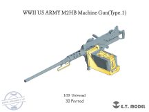 WWII US ARMY M2HB Machine Gun(Type.1) - 1/35 