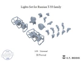 Lights Set for Russian T-55 Family - 1/35 