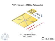 WWII German 1.8M Star Antenna Set - 1/35