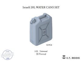 Israeli 20L WATER CANS SET - 1/35 - 10 db vizeskanna