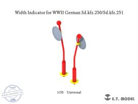 Width Indicator for WWII German Sd.kfz.250/Sd.kfz.251 - 1/35 