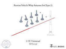 Russian Vehicle Whip Antenna Set(Type.2) - 1/35