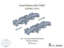   Israeli Merkava Mk.II MBT Workable Track - 1/35 - Border/Takom (Lánctalp)