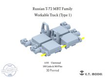   Russian T-72 MBT Family Workable Track（Type 1）- 1/35 - Univerzális