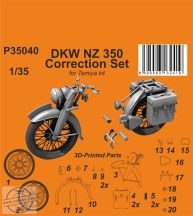 DKW NZ 350 Correction Set - 1/35 - Tamiya