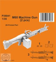 M60 Machine Gun - 1/35 - 2 db