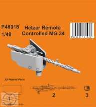 Hetzer Remote Controlled MG 34 - 1/48