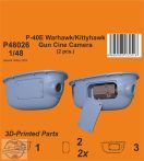   P-40E Warhawk/Kittyhawk Gun Cine Camera (N-2 type) - 1/48 - Eduard