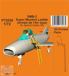 SMB-2 Super Mystere Ladder (Armée de l'Air type) - 1/72 - Special Hobby elsősorban