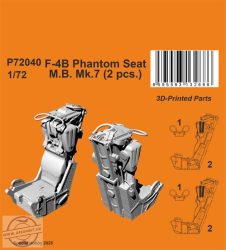 F-4B Phantom Seat - M.B. Mk.7 (2 pcs.) - 1/72