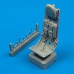 He 162 ejection seat with safety belts - 1/48