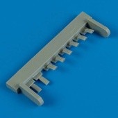 J2M3 Raiden exhaust - 1/48 - Hasegawa
