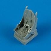P-39 Airacobra seat with seatbelts - 1/48