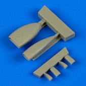 OV-1 Mohawk  Air Intakes - 1/48 - Roden