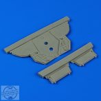 F-101A/C Voodoo undercarriage covers - 1/48 - Kitty Hawk