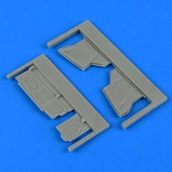 Su-25K Frogfoot undercarriage covers - 1/48 - KP/ Smer