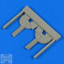 Spitfire Mk.I undercarriage covers - 1/48 - Tamiya