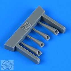 J-29F Tunnan gun barrels - 1/48 - Hobbyboss