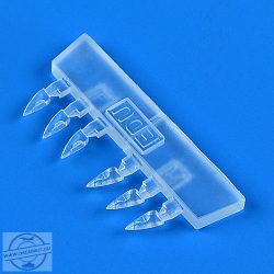 Bf 109K clear position lights (with light bulb) - 1/48 - Eduard