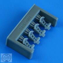 German Luftwaffe WWII pedals - late v. - 1/48