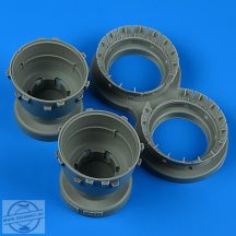   B-25J Mitchell cowlings and cooling flaps (opened) - 1/48 - HKM