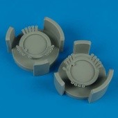 Ju-188 exhaust for radial engines - 1/72 - Hasegawa
