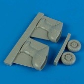 Ju 87G Stuka correct spatted undercarriage - 1/72 - Academy