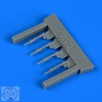 Bf 109G-6 piston rods with undercarriage legs locks - 1/72