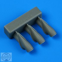 Bf 109G-6 air intake - 1/72 - Tamiya