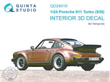   Porsche 911 Turbo (930) 3D-Print.&col. Inter. - 1/24 - Tamiya
