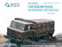 GAZ-66 Family 3D-Print&colour Interior - 1/35 - Trumpeter