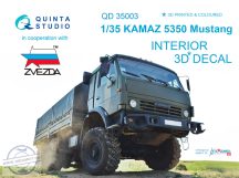 KAMAZ 5350 Mustang 3D-Printed Interior - 1/35 - Zvezda