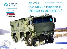 MRAP Typhoon-K 3D-Print&colour Interior - 1/35 - Zvezda MRAP Typhoon-K 3D-Print&colour Interior - 1/35 - Zvezda