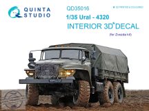 1/35 Ural-4320 3D-Print&col.Interior (ZVE)
