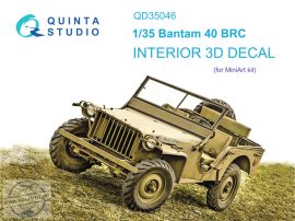 1/35 Bantam 40 BRC 3D-Printed&col.Interior (MINA)