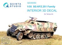 SD.KFZ.251 Family 3D-Printed & col.Interior - 1/35 - Tamiya