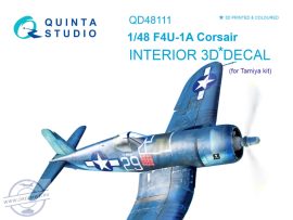 1/48 F4U-1A Corsair 3D-Print&col.Interior (TAM) 1/48 F4U-1A Corsair 3D-Print&col.Interior (TAM)