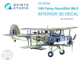 1/48 Swordfish Mk.II 3D-Printed & col.Inter. (TAM) 1/48 Swordfish Mk.II 3D-Printed & col.Inter. (TAM)