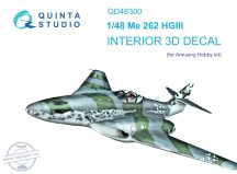 1/48 Me 262 HGIII 3D-Print.&col.Interior (AMUS.H.)