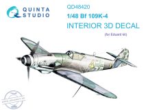 1/48 Bf 109K-4 3D-Print.&col.Interior (EDU)