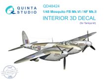1/48 Mosquito FB Mk.VI/NF Mk.II 3D-Print.&col.Int.