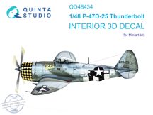 1/48 P-47D-25 Thunderbolt 3D-Print.&col.Interior