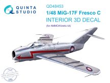 1/48 MiG-17F 3D-Print.&col. Interior (AMMO/KIN)