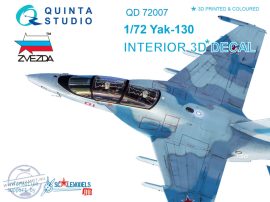 1/72 Yak-130 3D-Print&colour Interior (ZVE) 1/72 Yak-130 3D-Print&colour Interior (ZVE)
