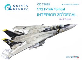 1/72 F-14A 3D-Print&colour Interior (GHW) 1/72 F-14A 3D-Print&colour Interior (GHW)